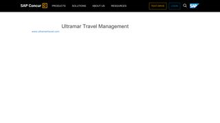 Ultramar Travel Management - SAP Concur