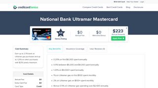 National Bank Ultramar Mastercard | creditcardGenius