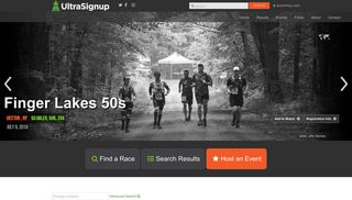 UltraSignup - Races, Registration and Results