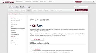 UM Box support - Information Technology - University Of Montana