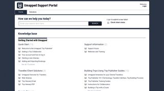 Umapped Support Portal