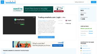 Visit Trading.umarkets.com - Login.