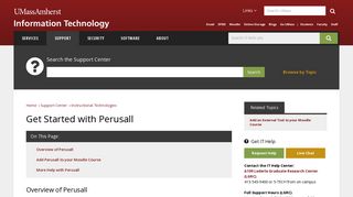 Get Started with Perusall | UMass Amherst Information Technology ...