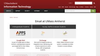 Email at UMass Amherst | UMass Amherst Information Technology ...