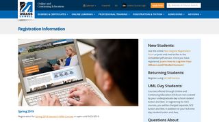 Continuing Education Registration Information - UMass Lowell Online ...