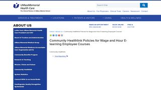 Community Healthlink Policies for Wage and Hour E-learning ...