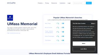 UMass Memorial - Email Address Format & Contact Phone Number