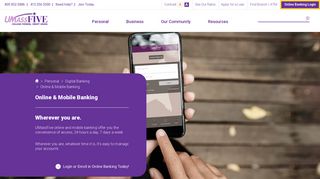Online & Mobile Banking | UMassFive