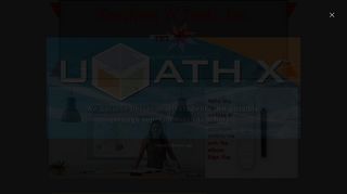 UMathX Banner.jpg - Teachers 'N Tools