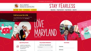 University of Maryland Alumni Association | Stay Fearless - Umd