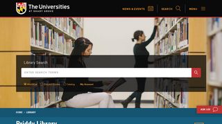 Priddy Library | The Universities at Shady Grove