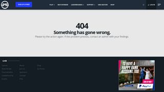 404 - UMG Gaming