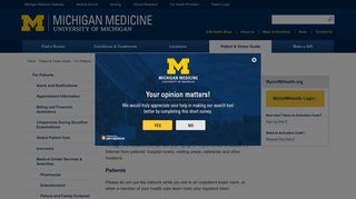 Computer & Internet Use | Michigan Medicine