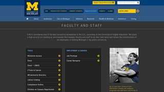 Faculty and Staff › University of Michigan