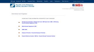 Member Registration - Republic of the Philippines Social Security ...