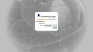 Remote Labs - Logon