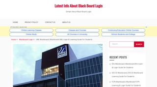 UML Blackboard | Blackboard UML Login & Learning Guide For ...