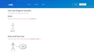 Use Case Samples - Create UML diagrams online in seconds, no ...