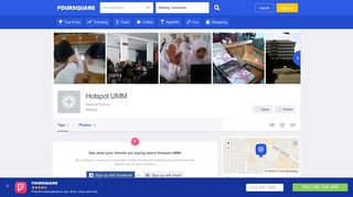 Hotspot UMM - 4 tips - Foursquare