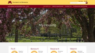 My Housing | Housing and Residential Life