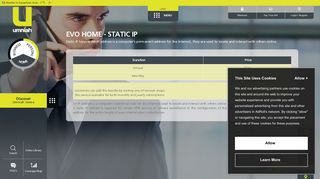 Evo Home - Static IP