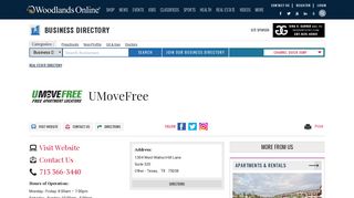 UMoveFree | Woodlands Online