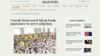 Umrah firms need SR2m bank guarantee to serve pilgrims | Arab News