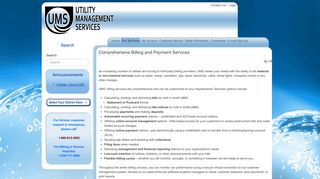 Billing Services - UMS - Utility Management Services