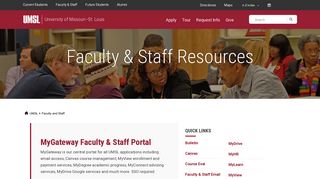 UMSL Faculty and Staff Resources
