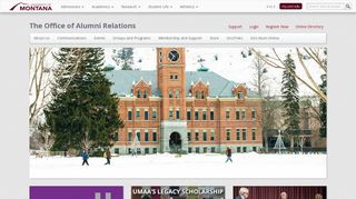Home - The Office of Alumni Relations - University Of Montana