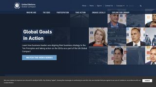 UN Global Compact: Homepage
