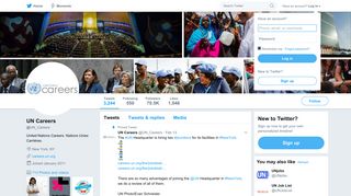 UN Careers (@UN_Careers) | Twitter