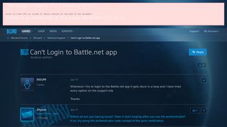 Can't Login to Battle.net app - Blizzard Forums
