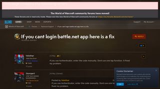 If you cant login battle.net app here is a fix - World of Warcraft ...