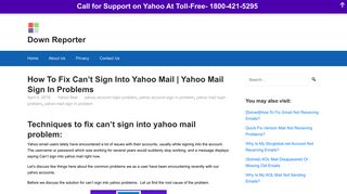 How To Fix Can't Sign Into Yahoo Mail | Yahoo Mail Sign In Problems