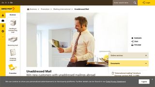Unaddressed Mail - Swiss Post