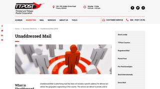 Unaddressed Mail (UDS) - TTPOST