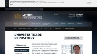 UnaVista Trade Repository | London Stock Exchange Group