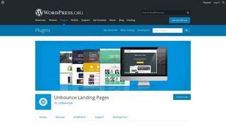 Unbounce Landing Pages | WordPress.org