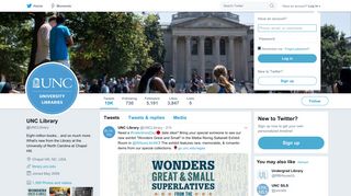 UNC Library (@UNCLibrary) | Twitter