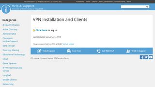 VPN Installation and Clients | Help & Support | The ... - UNC Help