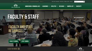 Faculty & Staff | UNC Charlotte