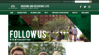 Homepage | Housing and Residence Life | UNC Charlotte
