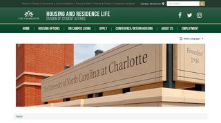 Payments | Housing and Residence Life | UNC Charlotte