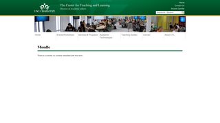 Moodle | The Center for Teaching and Learning | UNC Charlotte