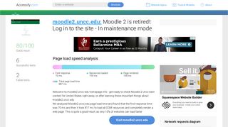 Access moodle2.uncc.edu. Moodle 2 is retired!: Log in to the site - In ...