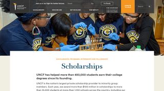 Scholarships | UNCF