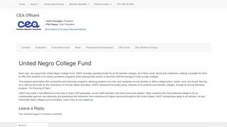 United Negro College Fund - ceaohio.org