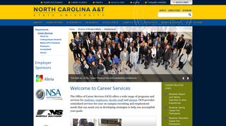 Welcome to Career Services - North Carolina A&T State University
