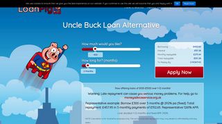 Uncle Buck Loan Alternative UK | Payday Loans Alternative | LoanPig